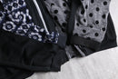 "Re:make" lace patchwork track jacket