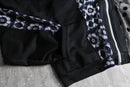 "Re:make" lace patchwork track jacket
