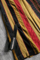 “stuka”multi color switch denim×corduroy rave pants