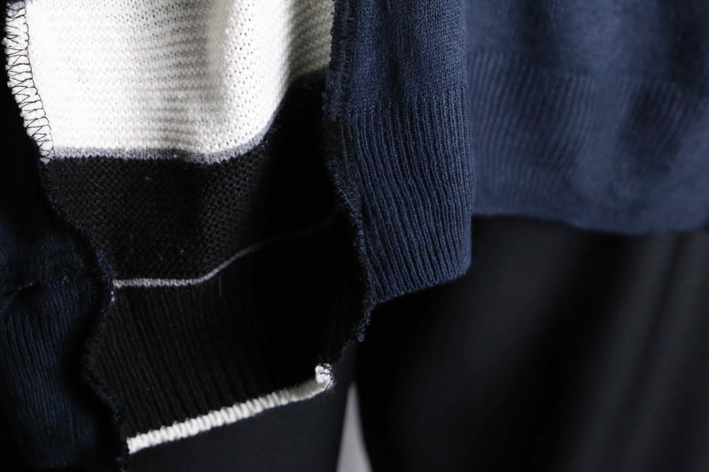 ''Re:make''over size zip knit
