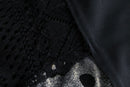 "Re:make" lace patchwork track jacket