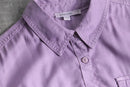 “CHICO’S” fade purple tracker  shirt jacket