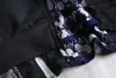 "Re:make" lace patchwork track jacket