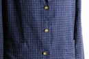"L.L.Bean" linen × cotton check easy tailored jacket
