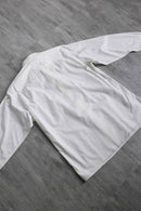 “BURBERRY” white color cotton dress shirt
