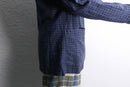 "L.L.Bean" linen × cotton check easy tailored jacket