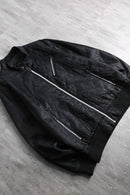 “GUESS” stand collar quilting jacket