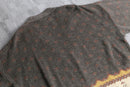 pattern wool knit cardigan