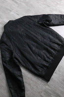 “GUESS” stand collar quilting jacket