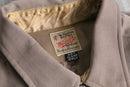 70's wool gabardine work shirt