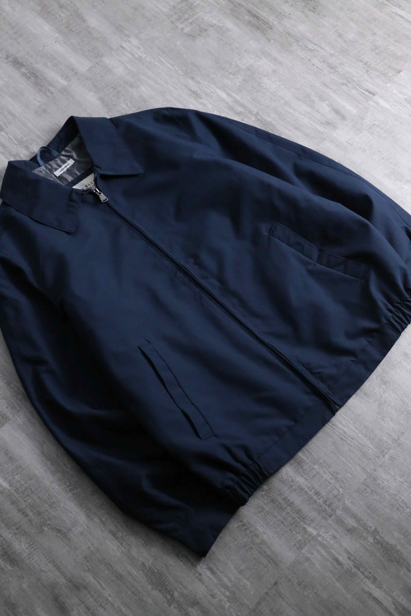 1990s PERRY ELLIS PORTFOLIO drizzler jacket NAVY "NOS"