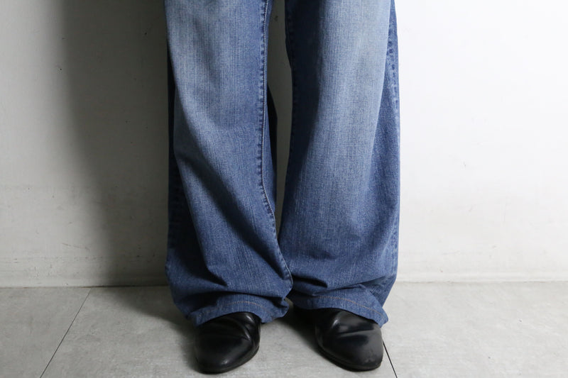 "Sean John" blue fade buggy denim pants