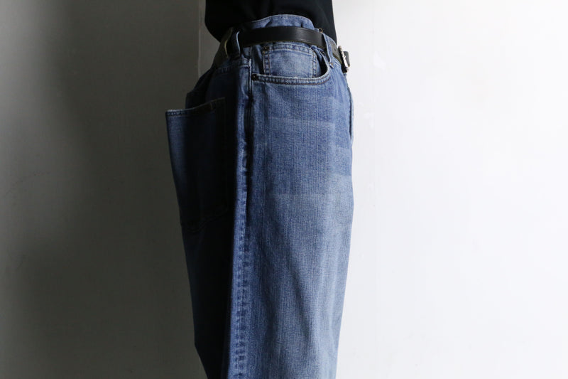 "Sean John" blue fade buggy denim pants