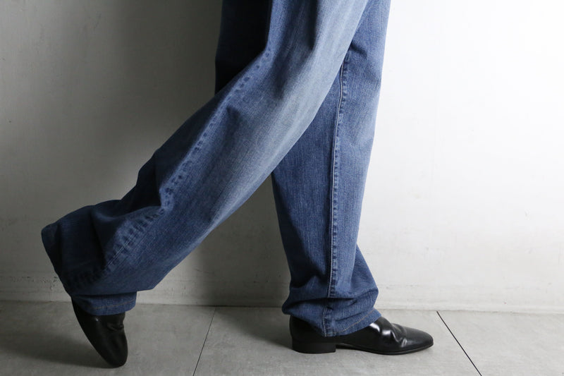 "Sean John" blue fade buggy denim pants