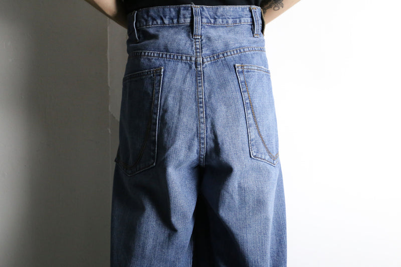 "Sean John" blue fade buggy denim pants