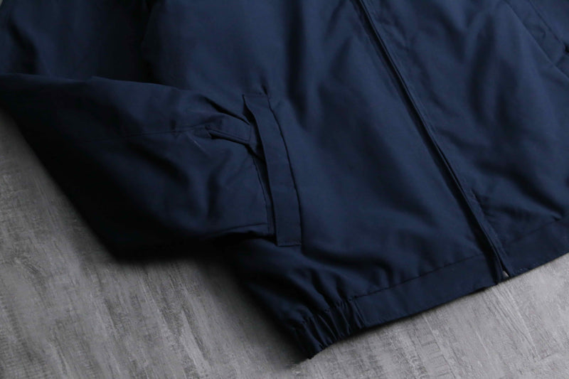 1990s PERRY ELLIS PORTFOLIO drizzler jacket NAVY "NOS"