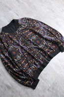reversible paisley bomber jacket