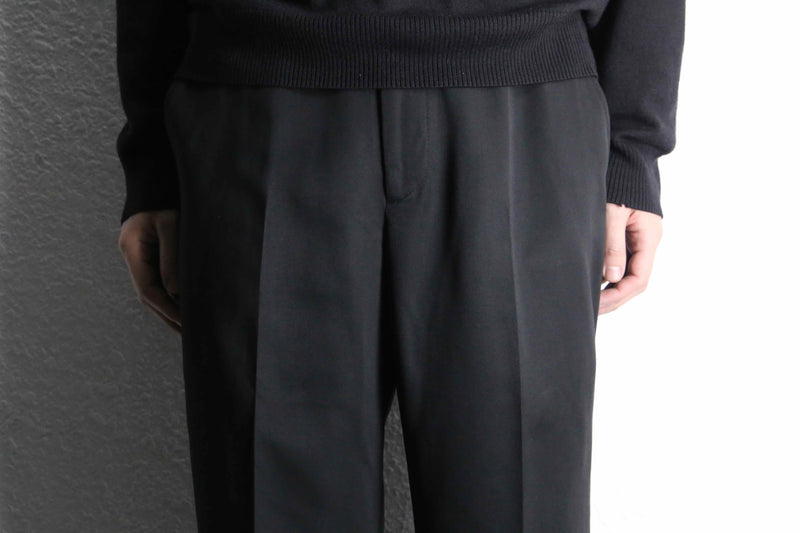 NAUTICA” black poly gabardine slacks