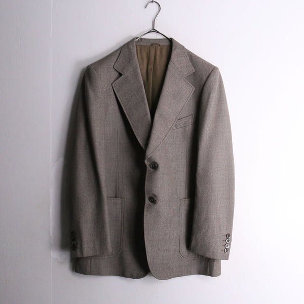 70’s brown 2B single tailored jacket