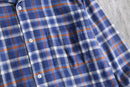70’s “JC Penny” check open collar shirt