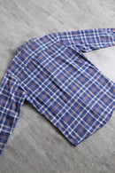 70’s “JC Penny” check open collar shirt