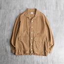 1980’s orange cotton shirt jacket