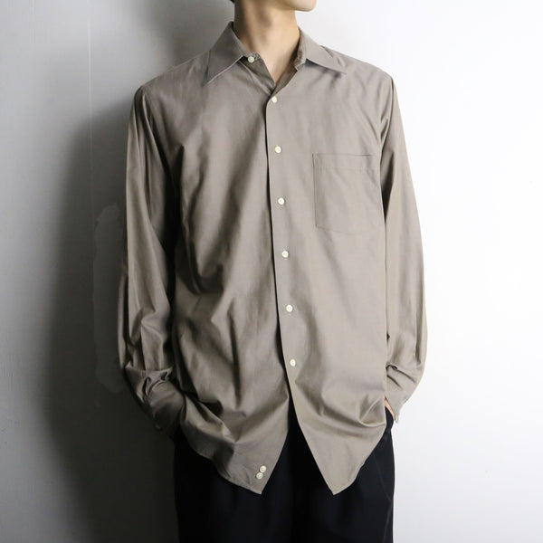 "DKNY" green color cotton shirt