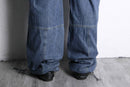 gimmick cargo straight denim pants