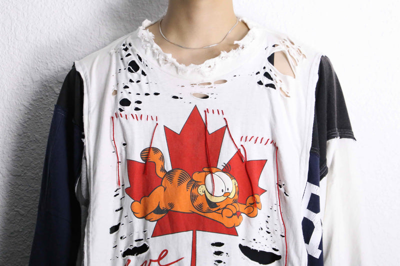 “Re: make “ 4P docking big silhouette damage tee