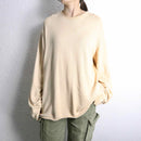“TOMMY HILFIGER” melange roll neck cotton knit