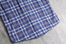 70’s “JC Penny” check open collar shirt