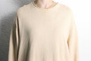 “TOMMY HILFIGER” melange roll neck cotton knit