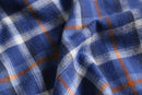 70’s “JC Penny” check open collar shirt
