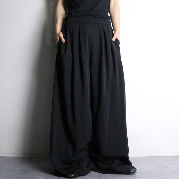 black buggy flare easy pants