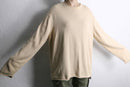 “TOMMY HILFIGER” melange roll neck cotton knit