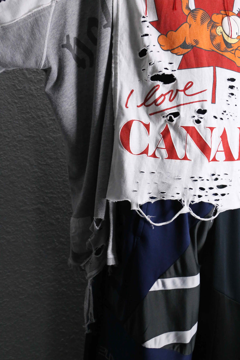 “Re: make “ 4P docking big silhouette damage tee