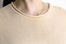 “TOMMY HILFIGER” melange roll neck cotton knit