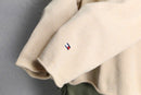 “TOMMY HILFIGER” melange roll neck cotton knit