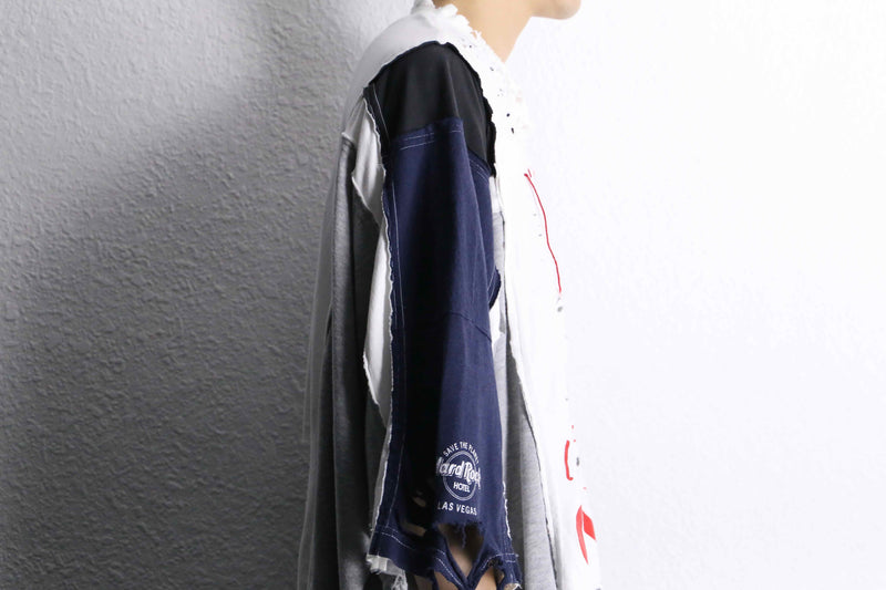 “Re: make “ 4P docking big silhouette damage tee