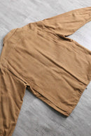 1980’s orange cotton shirt jacket