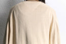 “TOMMY HILFIGER” melange roll neck cotton knit