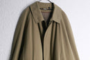 1980-90s SANYO polyester gabardine balmacaan coat