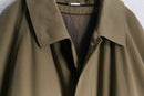 1980-90s SANYO polyester gabardine balmacaan coat