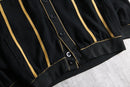 suede switching design knit cardigan