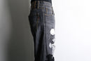 "Re:make" rosary design flare denim