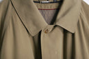 1980-90s SANYO polyester gabardine balmacaan coat