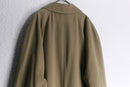 1980-90s SANYO polyester gabardine balmacaan coat