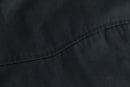 black tartan lined bomber jacket