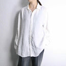 “PERRY ELLIS” white linen shirt