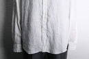 “PERRY ELLIS” white linen shirt